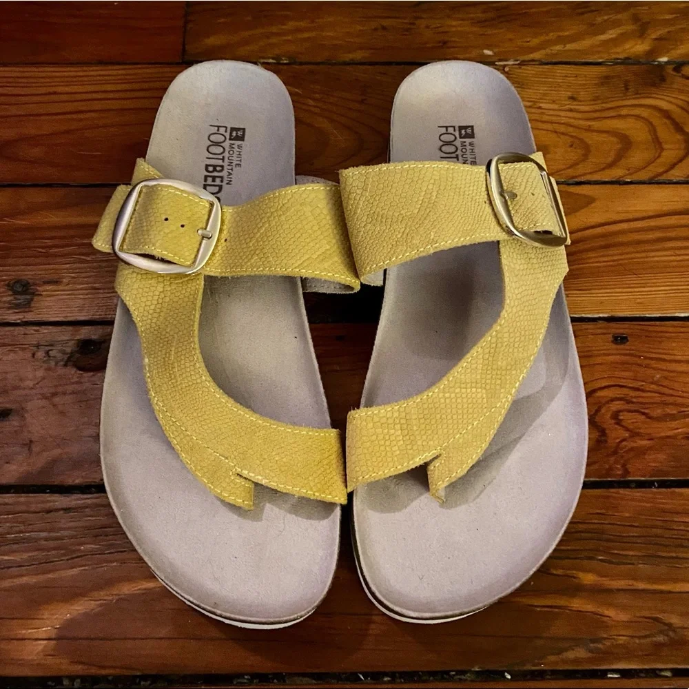 White Mountain Footbeds Harley Sandals Size 11 NWOB